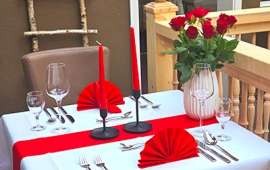 Candle-Light-Dinner im Hotel "Zum Goldenen Löwen"