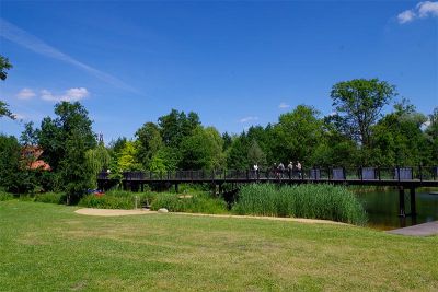 barrierefreie Brücke zur SpreeLagune