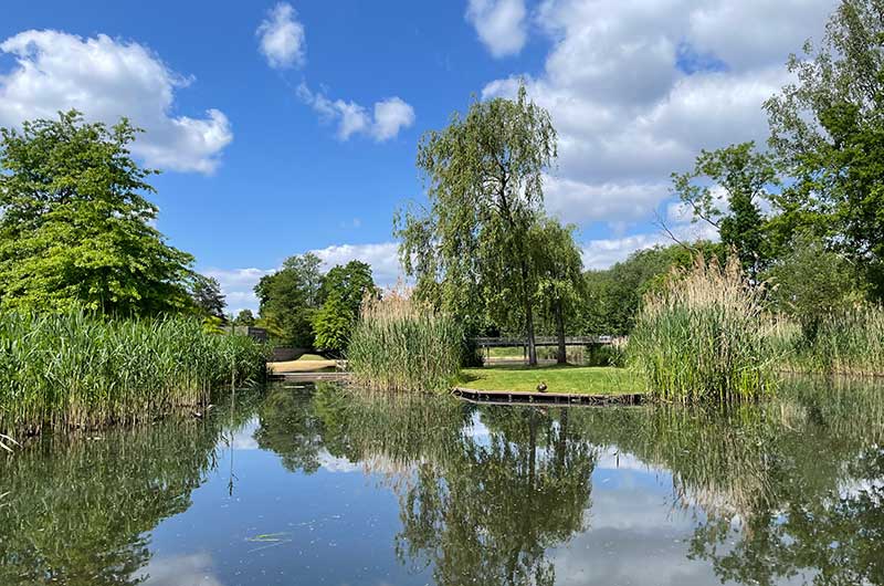 Kahnfahrt an der Spree Lagune in Lübben