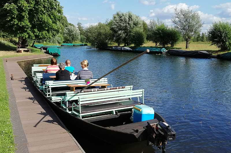 Kahnfahrt in Alt Zauche Kahnfahrt in Alt Zauche