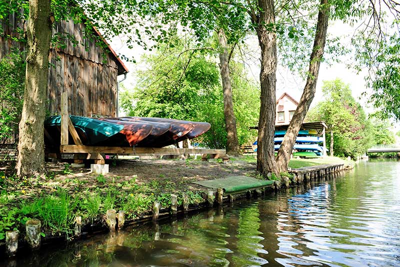 Liegeplatz der Boote