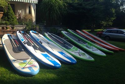 große Auswahl Surfbretter
