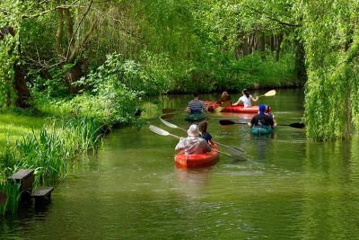 Paddeln im Spreewald Paddeln im Spreewald