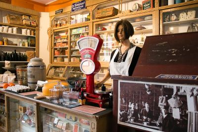 Kolonialwarenladen im Spreewaldmuseum © Museum OSL