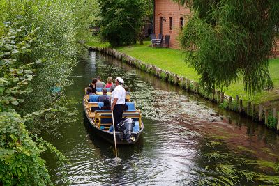 Kahnfahrt im Spreewald Kahnfahrt in Schlepzig