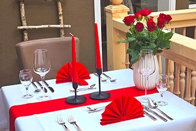 Candle-Light-Dinner im Hotel "Zum Goldenen Löwen"