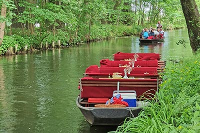 Kahnfahrt in Peitz Kahnfahrt in Peitz