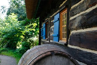 Gurkenfass am Freilandmuseum Gurkenfass am Freilandmuseum