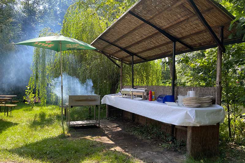 Grillplatz am Hafen in Lübben