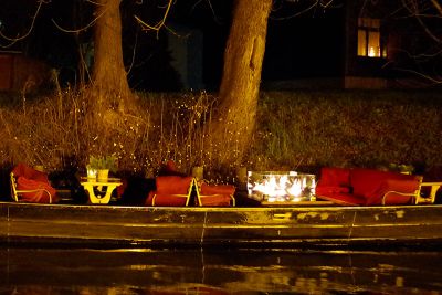 Kaminfahrt für Zwei am Abend