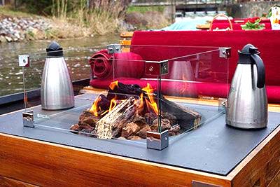 Kaminkahn im Spreewald