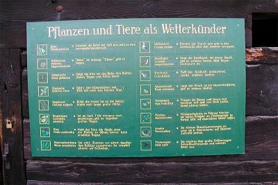 Schild im Freilandmuseum Lehde Schild im Freilandmuseum Lehde