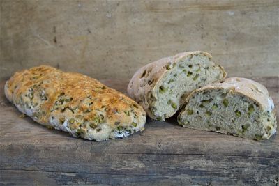 ganz knusprig nach dem Backen