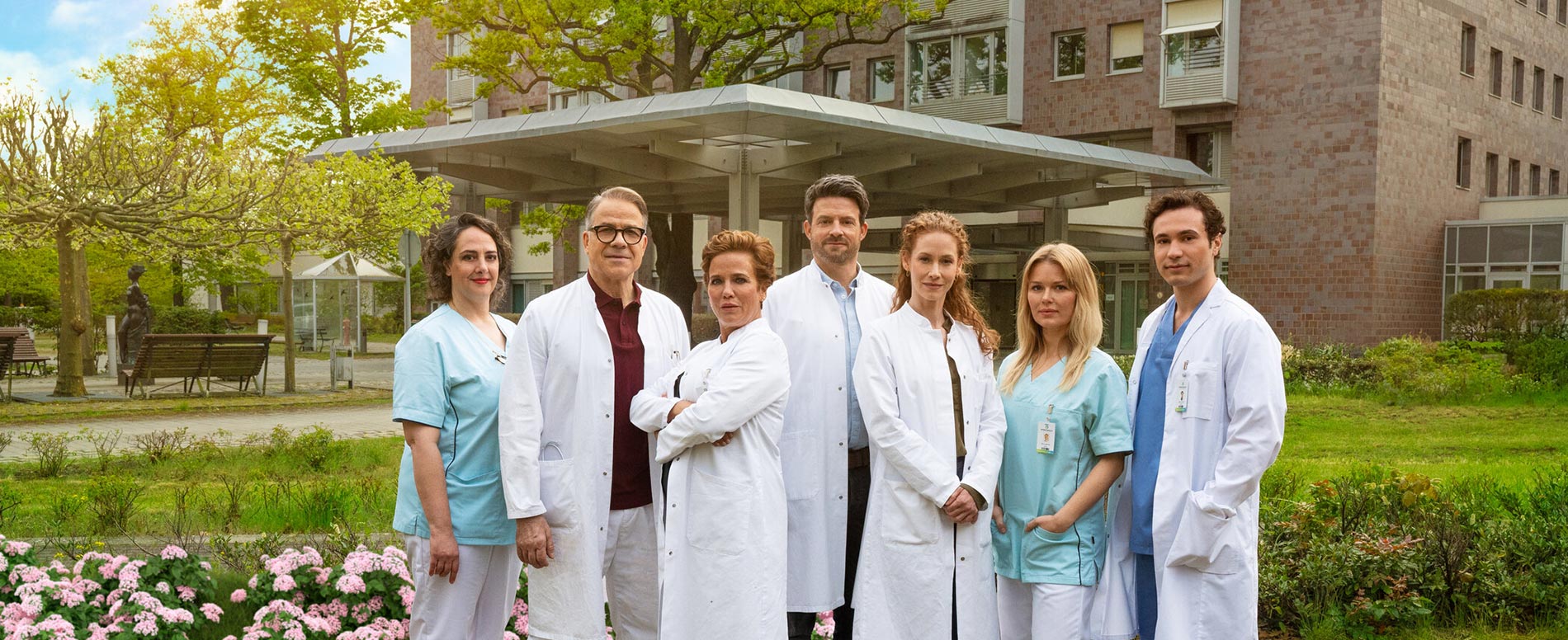 Spreewaldklinik Schauspieler, Copyright Sat1, Hardy Spitz