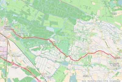 Schlittschuhroute von Burg nach Lübbenau und zurück