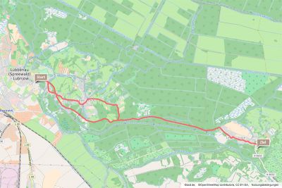 Eiswandern von Lübbenau nach Leipe