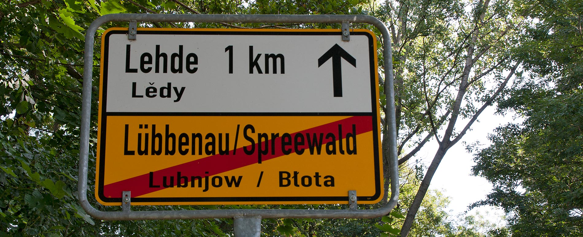 zwei Sprachen im Spreewald